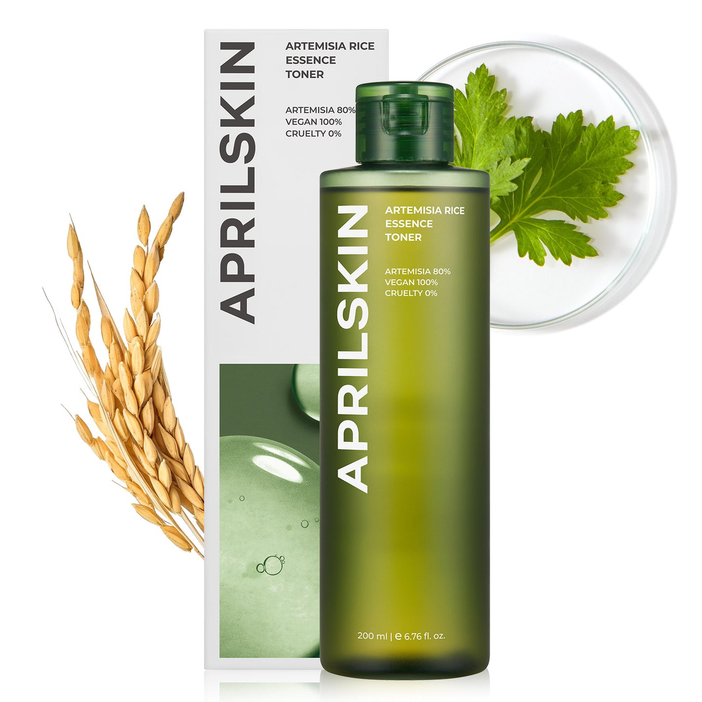 Real Artemisia Rice Essence Toner - APRILSKIN SG