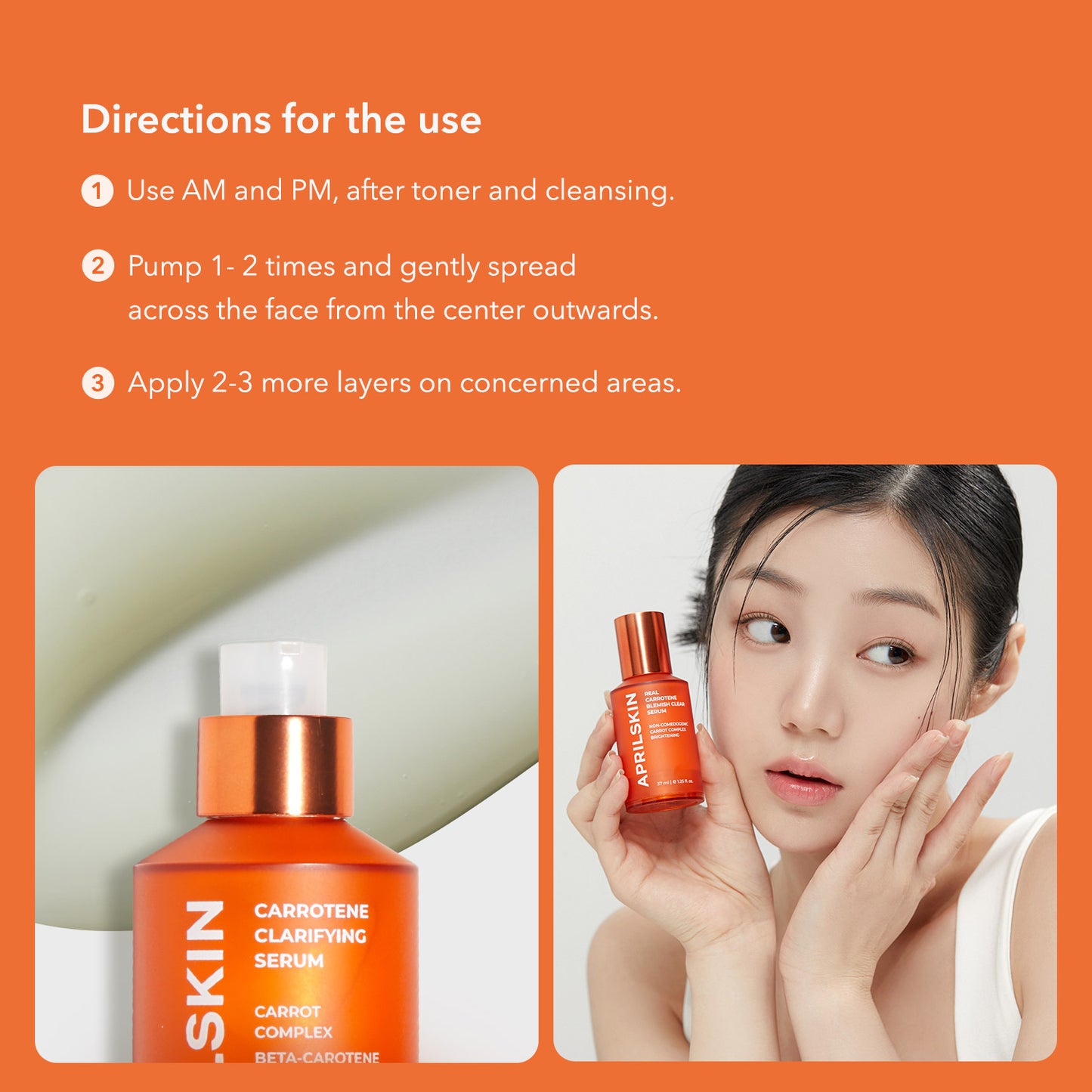 Carrotene Clarifying Serum (Pimple Serum) - APRILSKIN SG