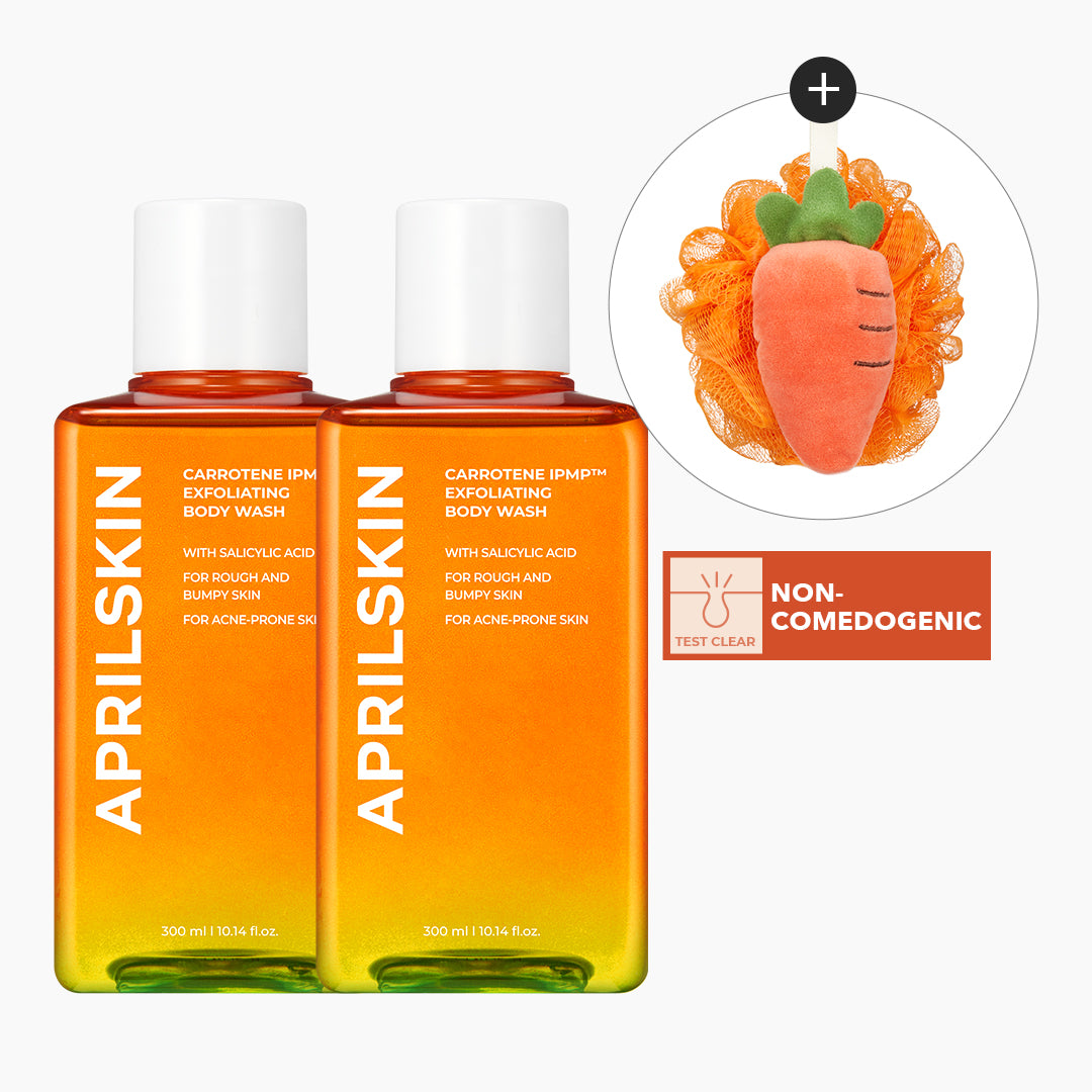 Carrotene IPMP™ Exfoliating Body Wash 300ml - APRILSKIN SG