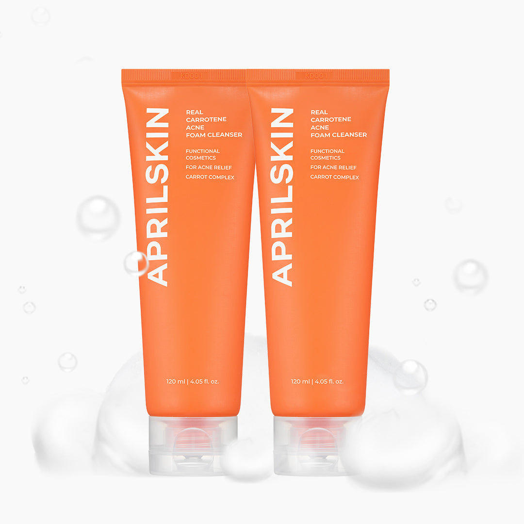 Real Carrotene Foam Cleanser - APRILSKIN SG