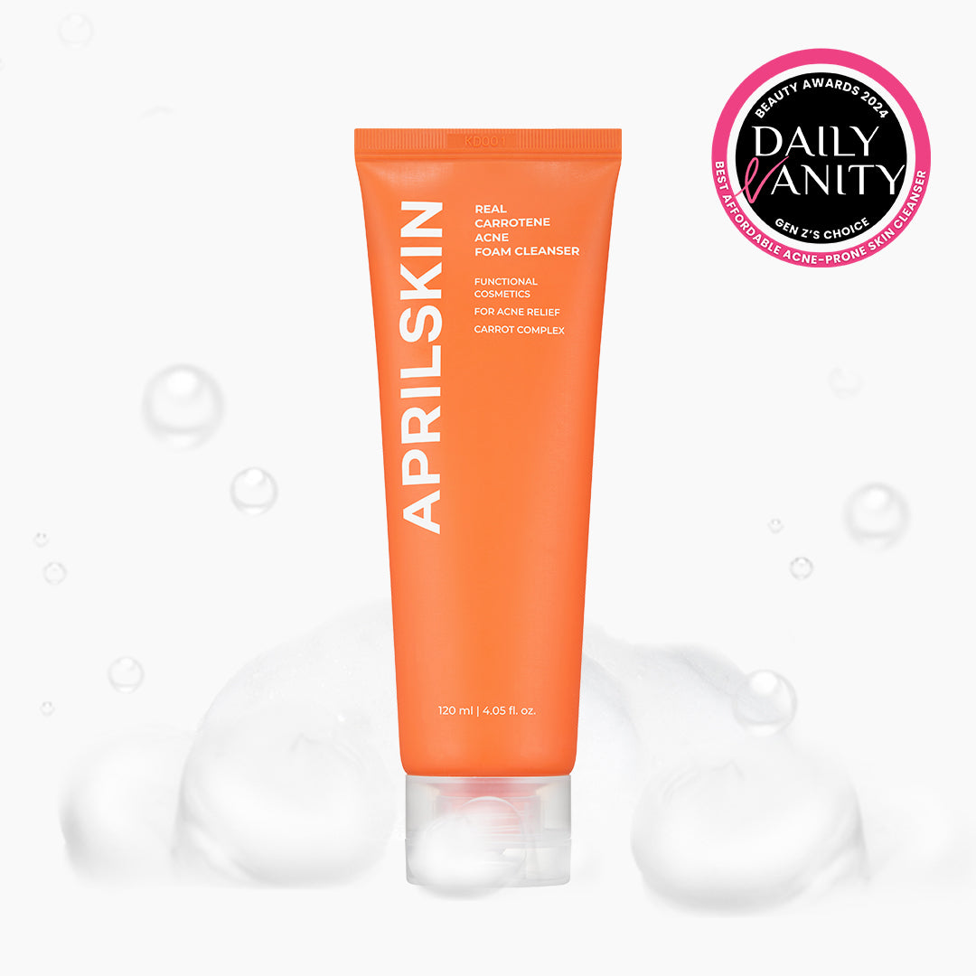 Real Carrotene Foam Cleanser - APRILSKIN SG