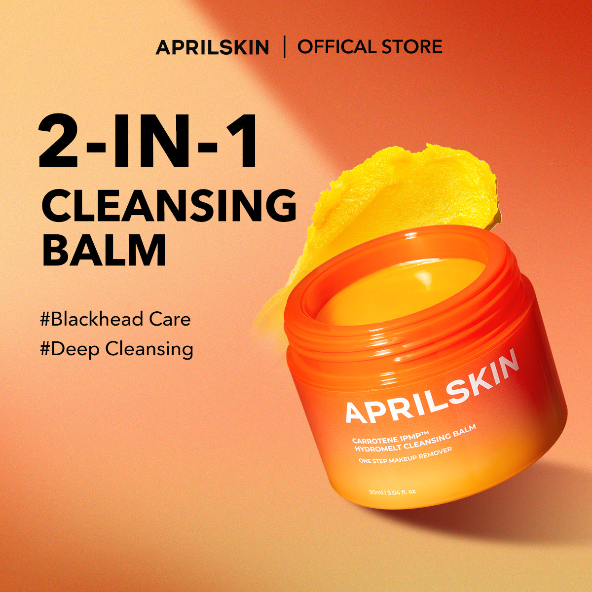 Carrotene IPMP™ Hydromelt Cleansing Balm - APRILSKIN SG