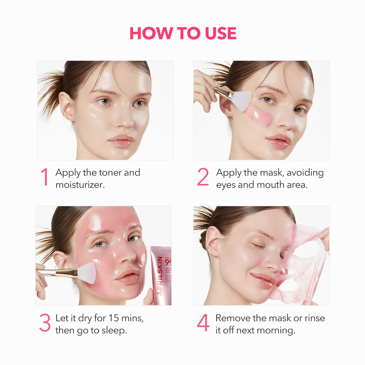 TXA Niacinamide 99 Overnight Wrapping Mask - APRILSKIN SG
