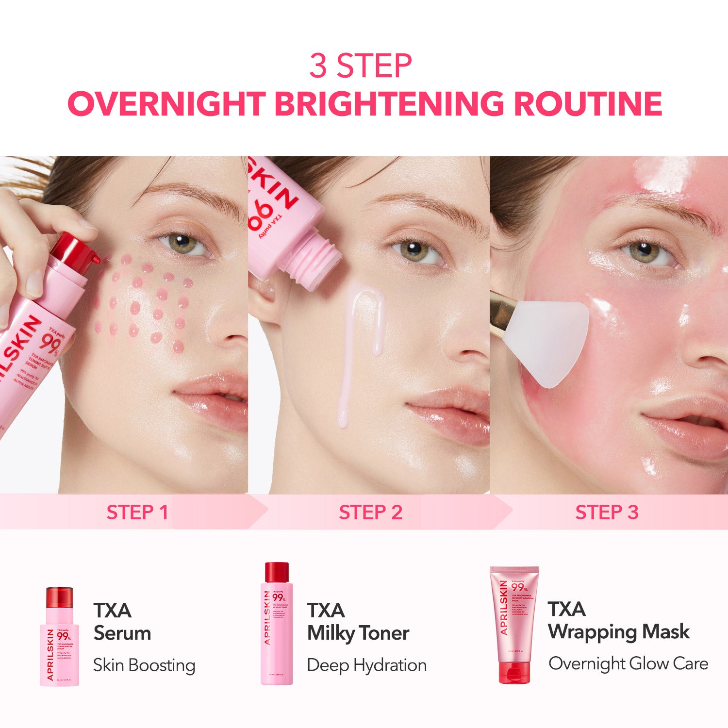 TXA Niacinamide 99 Overnight Wrapping Mask - APRILSKIN SG