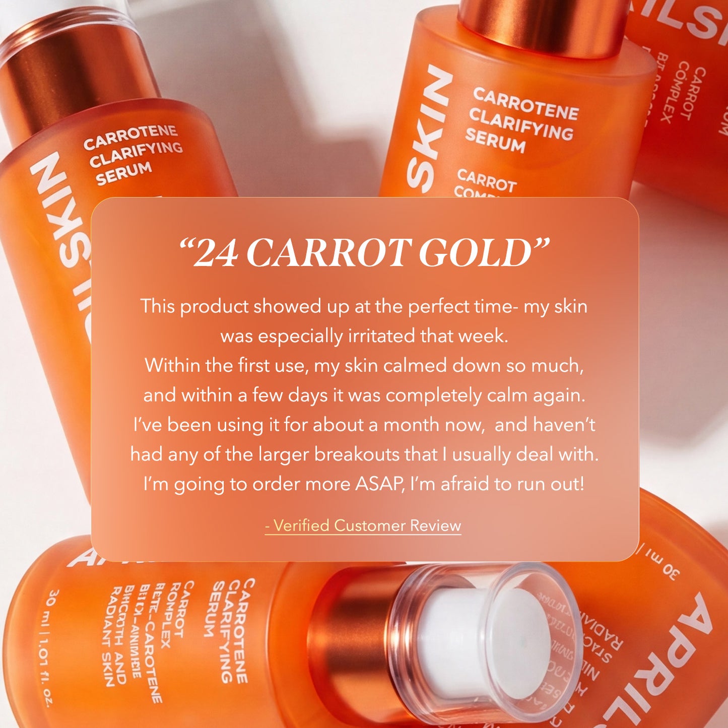 Carrotene Clarifying Serum (Pimple Serum) 30ml