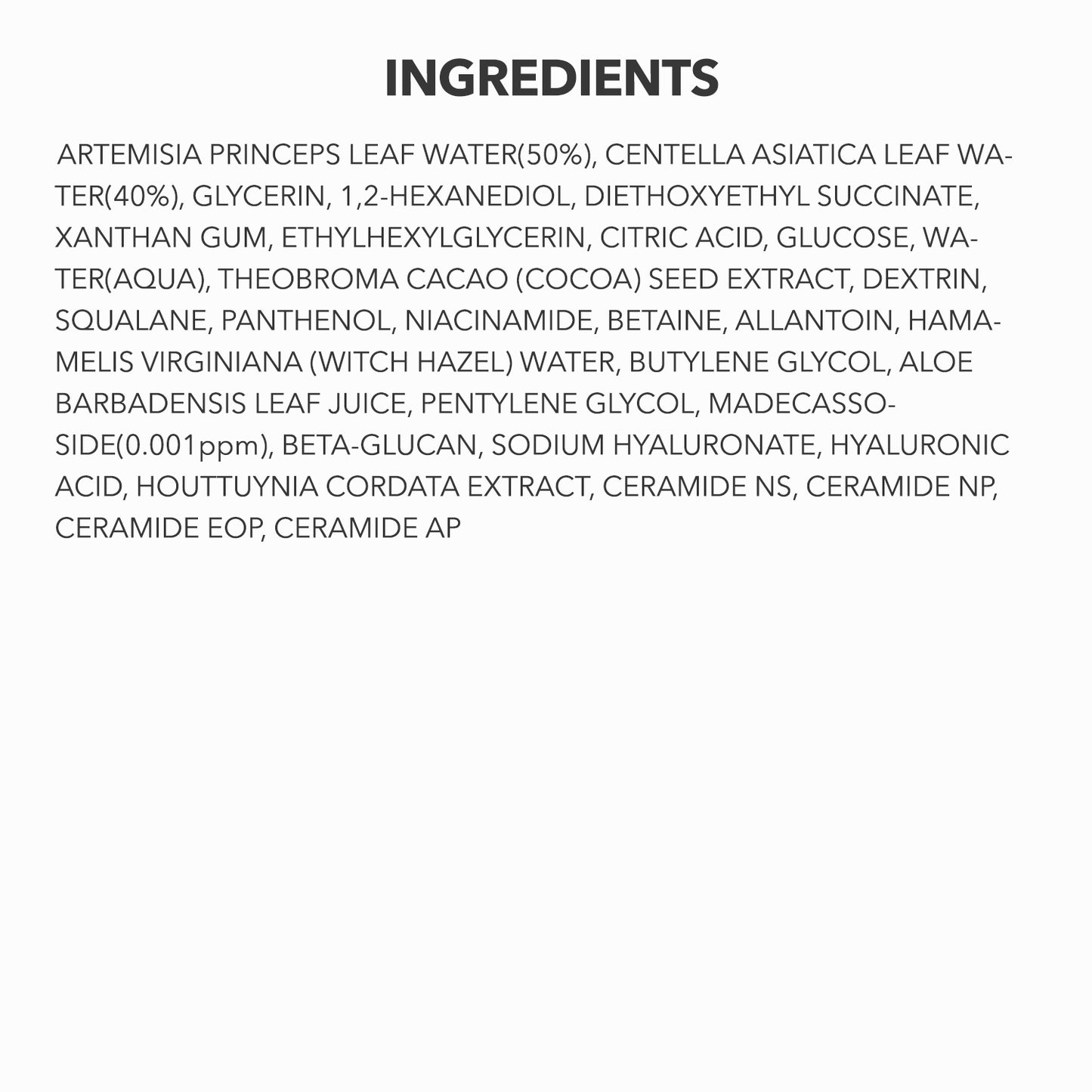 A.C.E Mugwort Centella Calming Serum