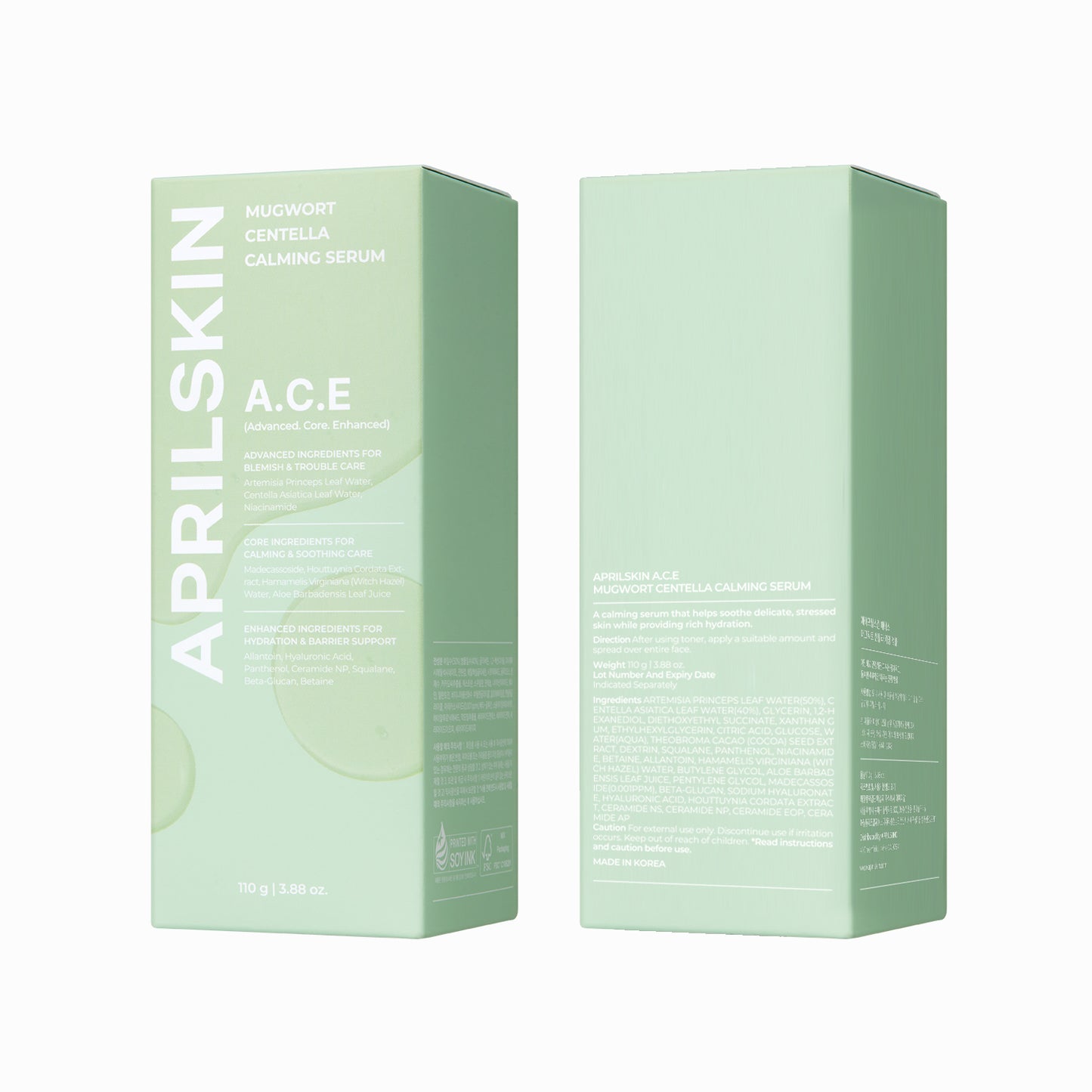 A.C.E Mugwort Centella Calming Serum