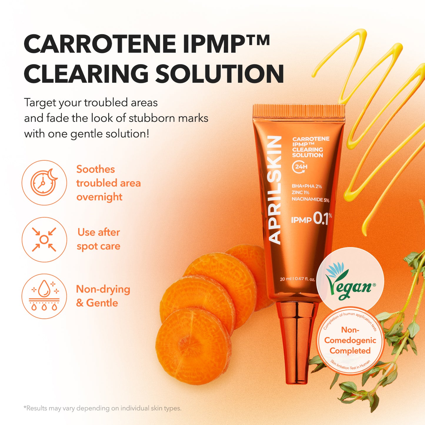 Carrotene IPMP™ Clearing Solution - APRILSKIN SG