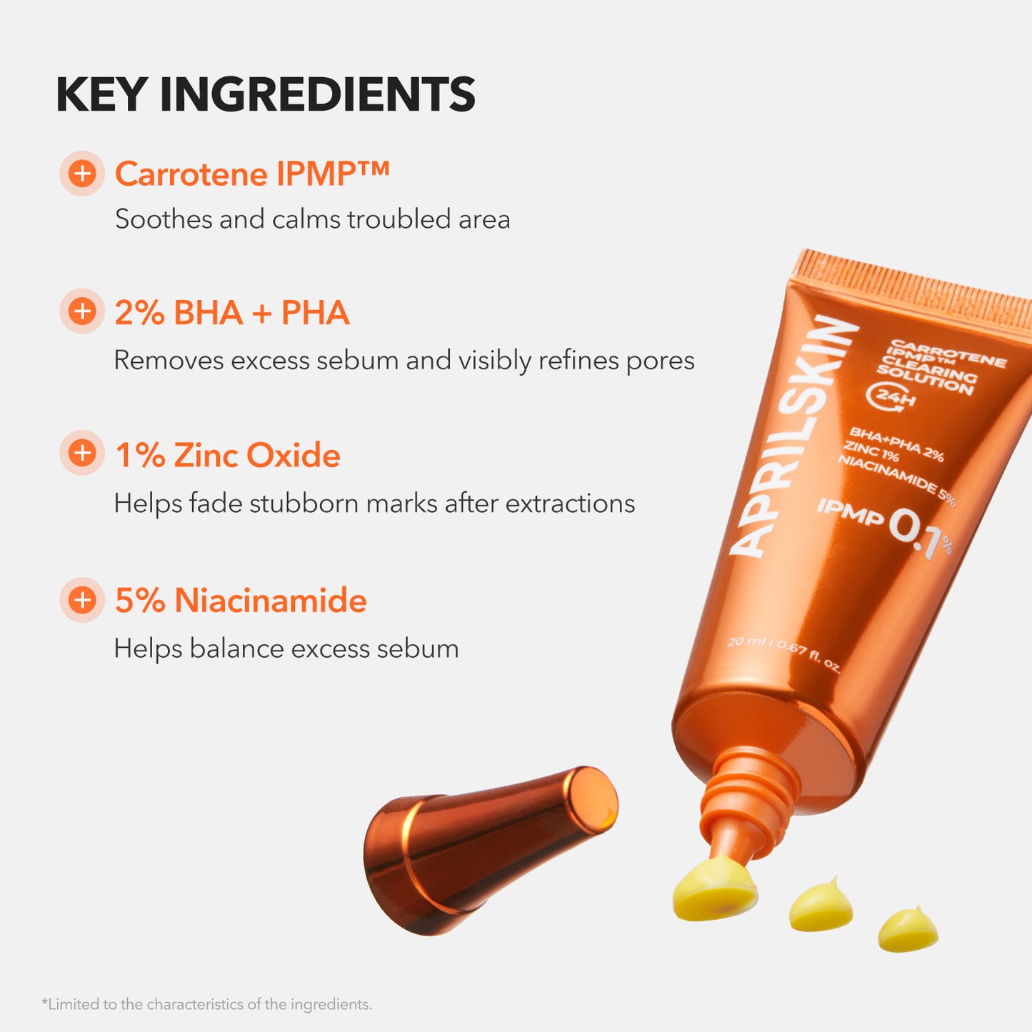 Carrotene IPMP™ Clearing Solution - APRILSKIN SG