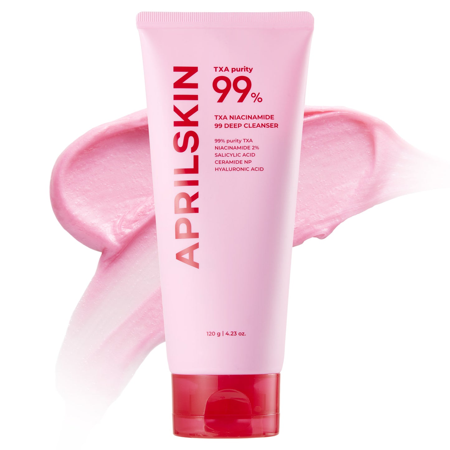TXA Niacinamide 99 Pore Care Pink Bubble Gum Deep Cleanser - APRILSKIN SG