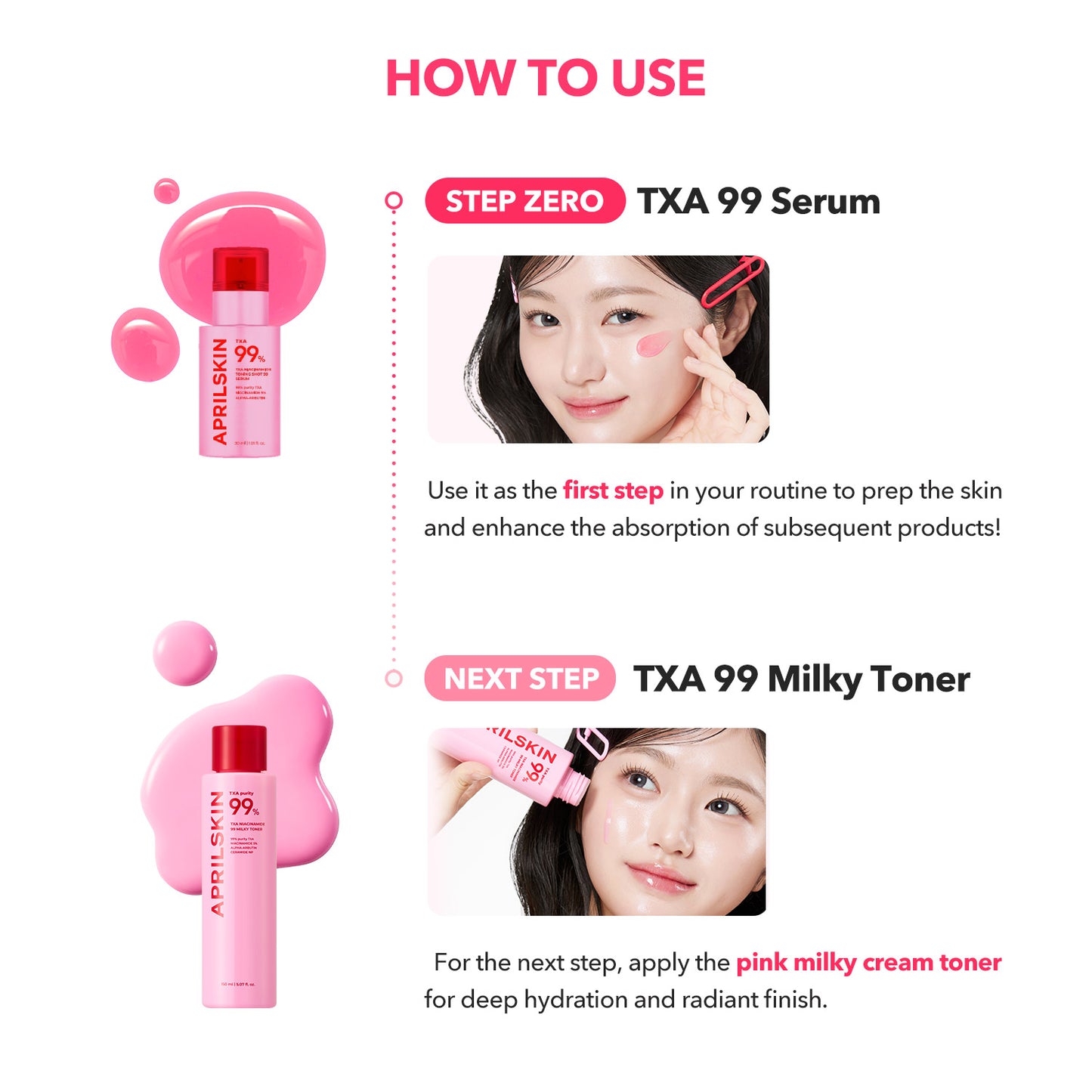TXA Niacinamide Toning Shot 99 Spicule Serum - APRILSKIN SG