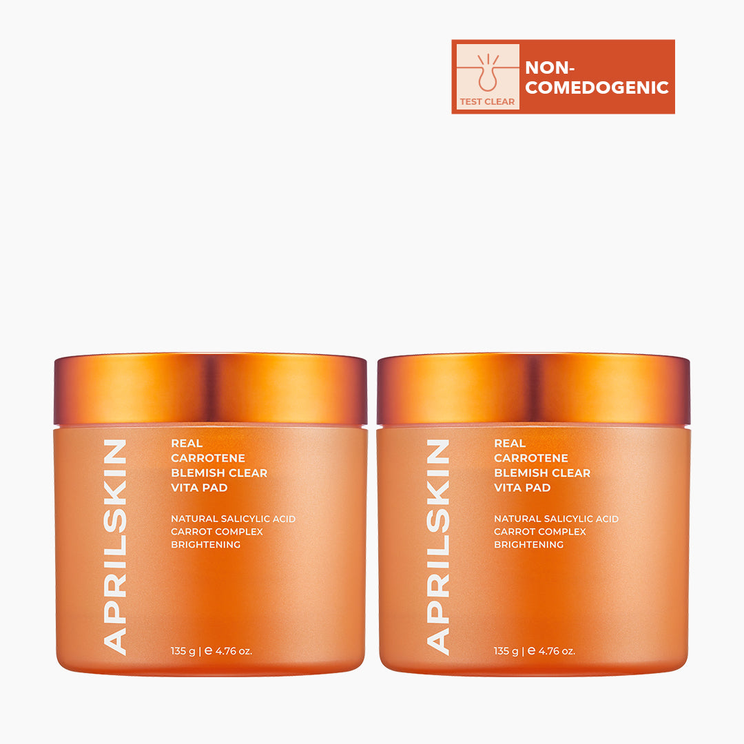 Real Carrotene Blemish Clear Vita Pad DUO - APRILSKIN SG