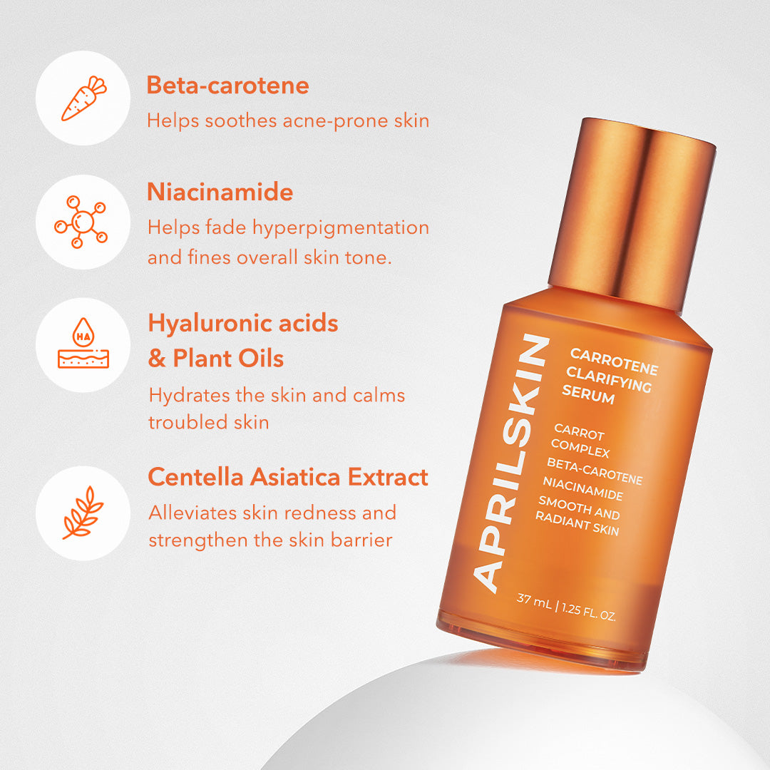 Real Carrotene Clarifying Serum Twin - APRILSKIN SG