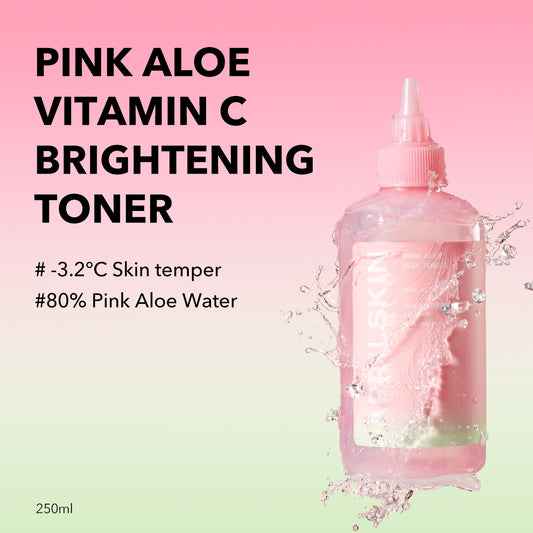 Pink Aloe Vitamin C Brightening Toner