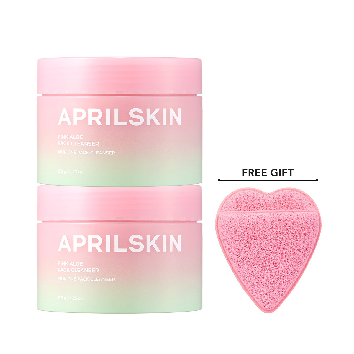 Pink Aloe Mask-To-Foam Soothing Cleanser