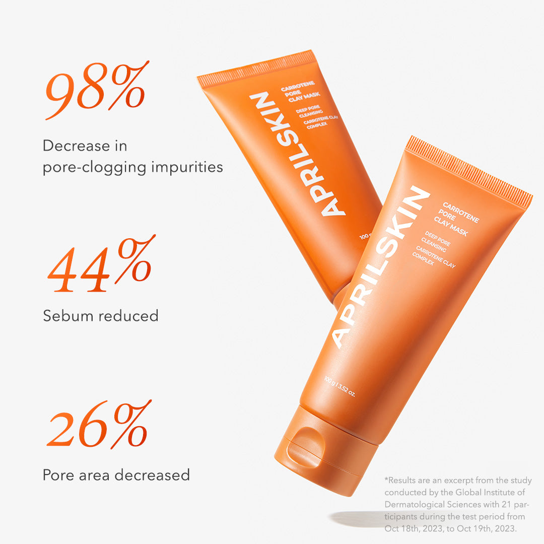 Carrotene IPMP™ Quick Dry Pore Tightening Clay Mask - APRILSKIN SG