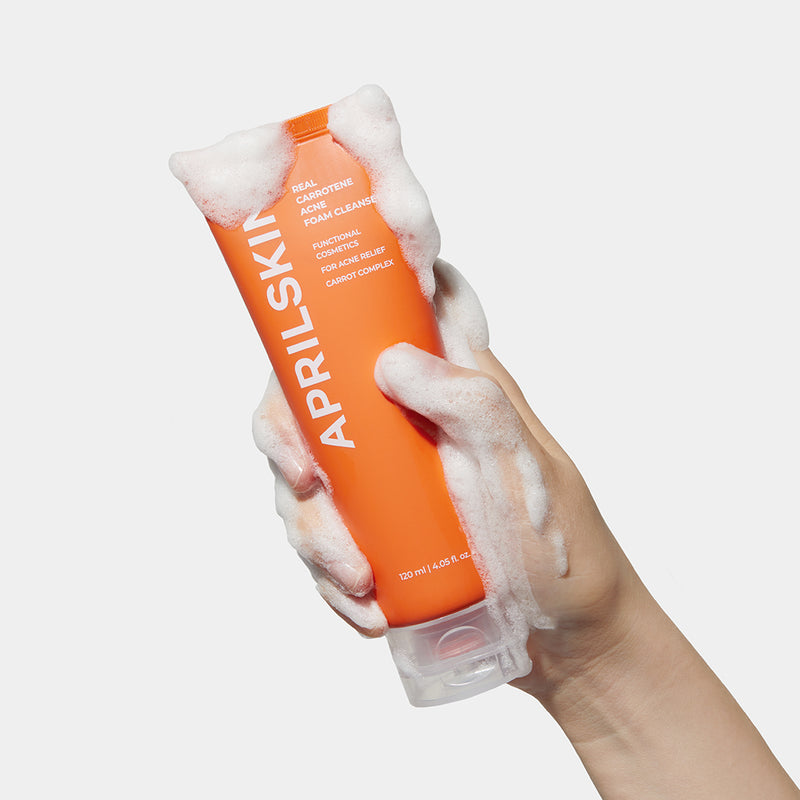 Real Carrotene Foam Cleanser - APRILSKIN SG